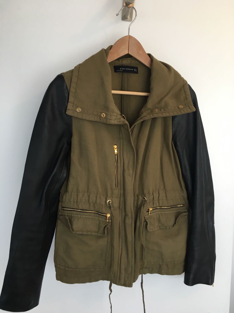 Zara shop army jacket
