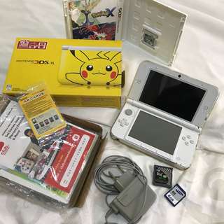 Nintendo 3ds Xl Pikachu Video Game Consoles Carousell Singapore