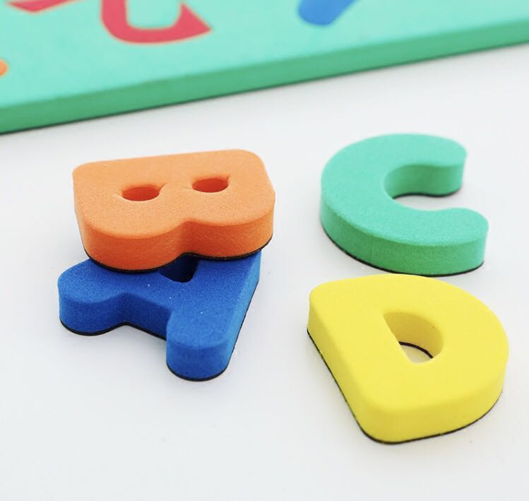 ABC & Numbers Foam Puzzles , Babies & Kids on Carousell