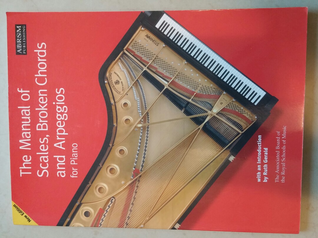 Abrsm Manual Of Scales Broken Chords And Arpeggios Textbooks On