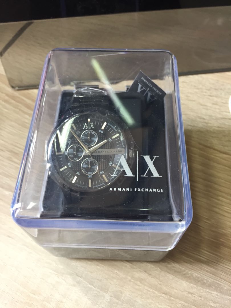 Armani Exchange AX2138 Black Dial Chronograph Men s Watch Men s
