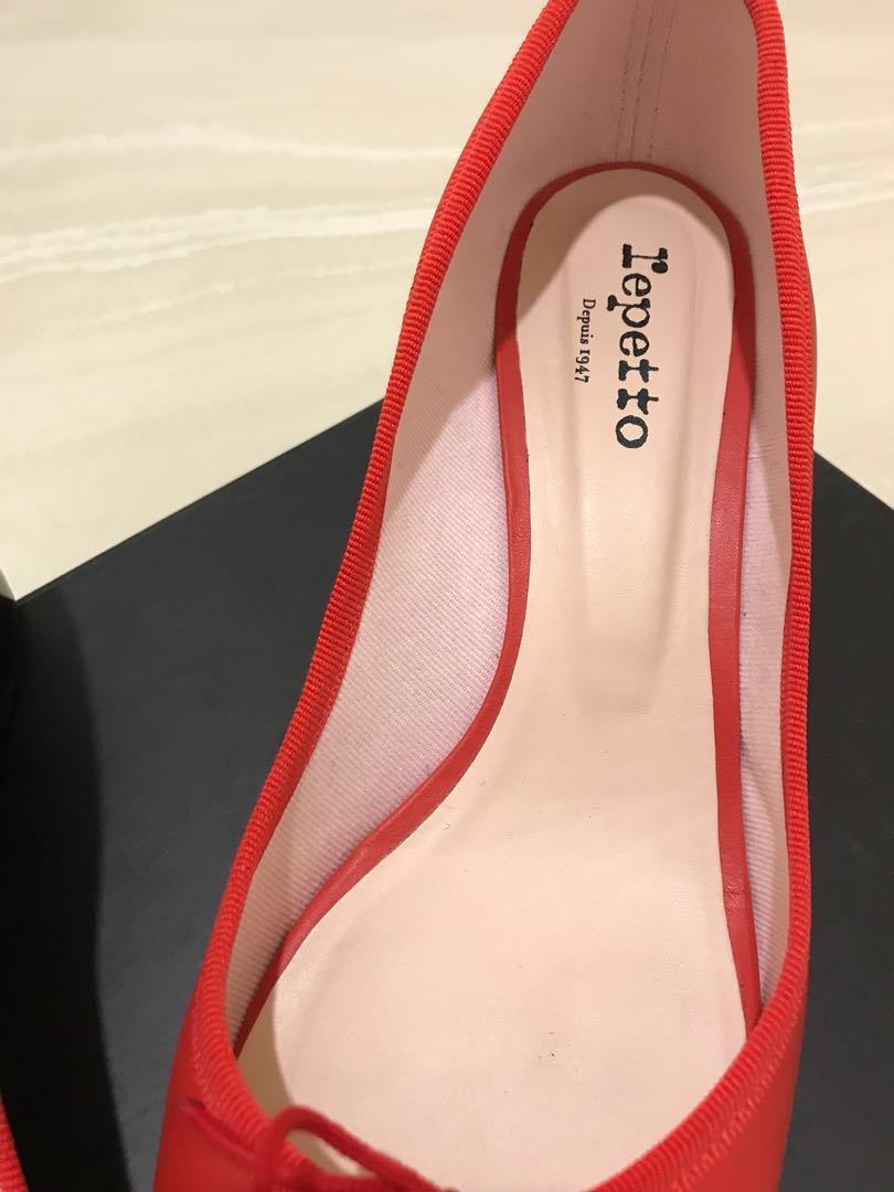 Repetto farah cheap leather pumps