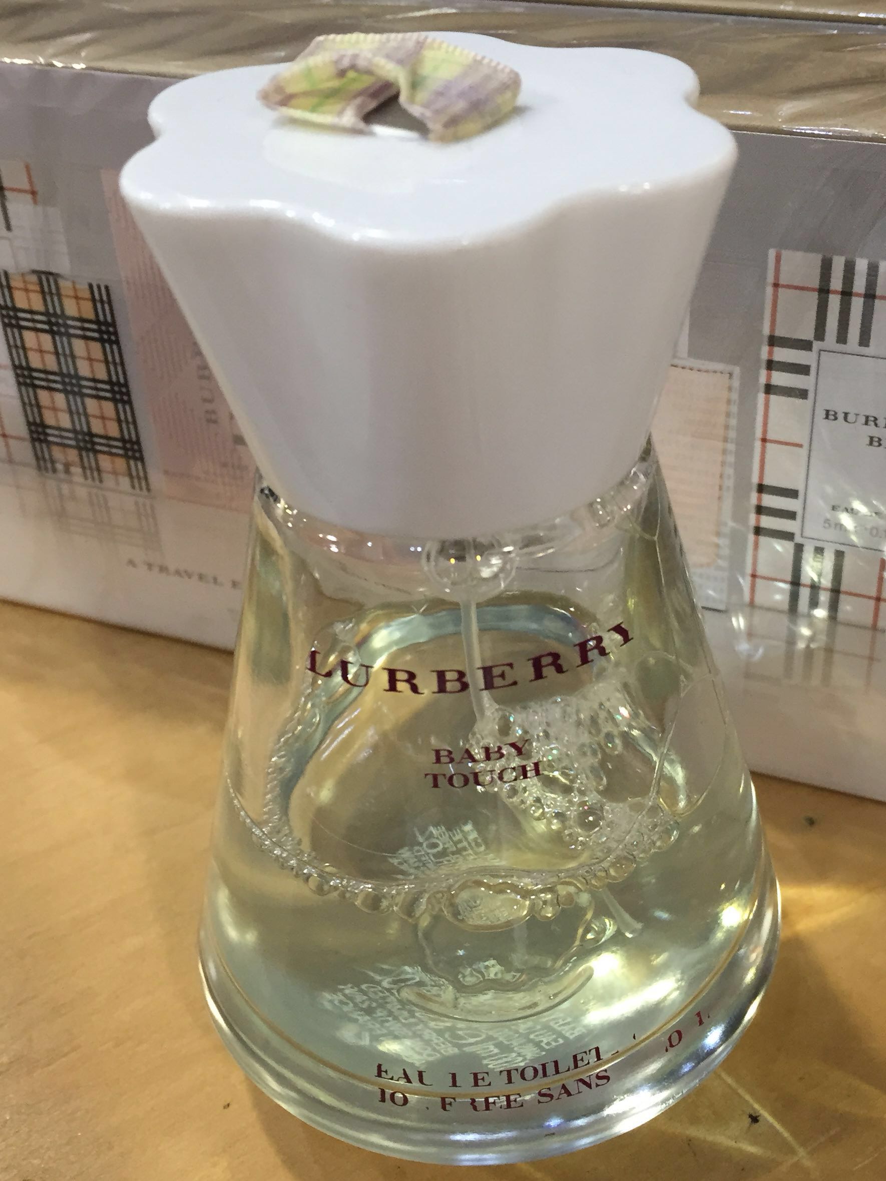 BNIB authentic Burberry Baby Touch Alcohol Free Eau De