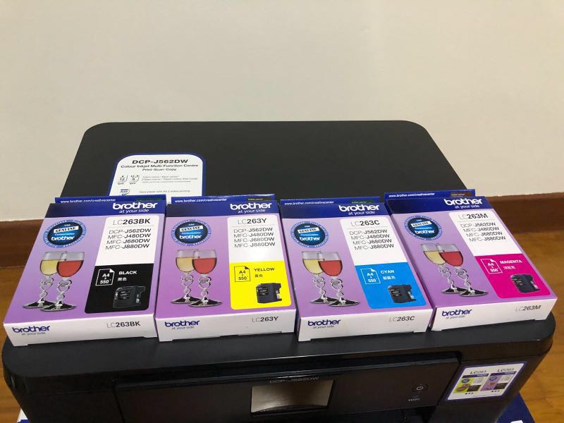 Brother Inkjet Printer/scanner (Warranty), Computers & Tech, Printers ...