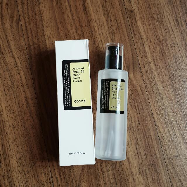 Cosrx Advance Snail 96 Mucin Power Essence (Category: Face Care) located in Bulacan. Submitted by chsrms (Listing ID 168728024, Image 1). Description: .