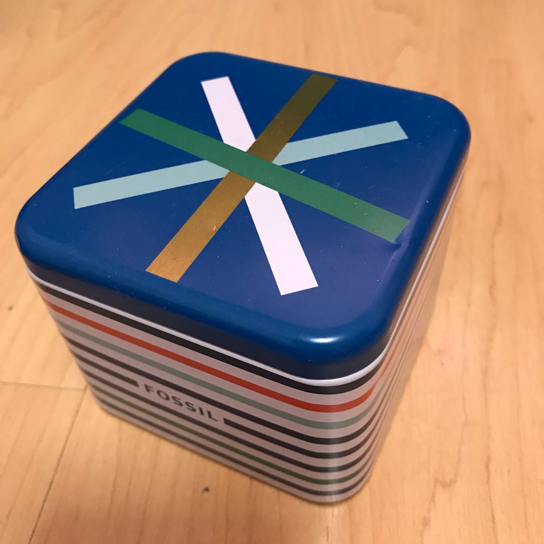 Fossil Tin Watch Box, Everything Else 