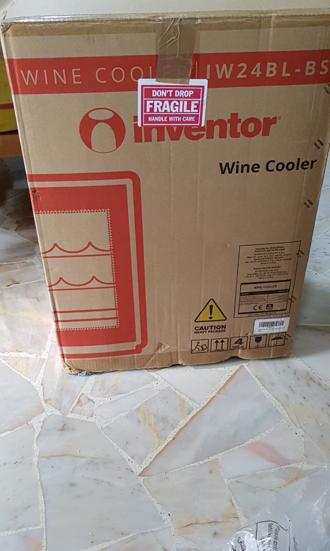 Inventor wine cooler 65L, TV & Home Appliances, Kitchen Appliances