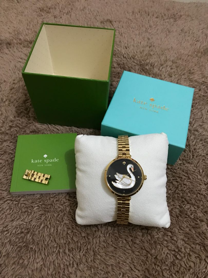 kate Spade Swan watch Barang Mewah Jam Tangan di Carousell