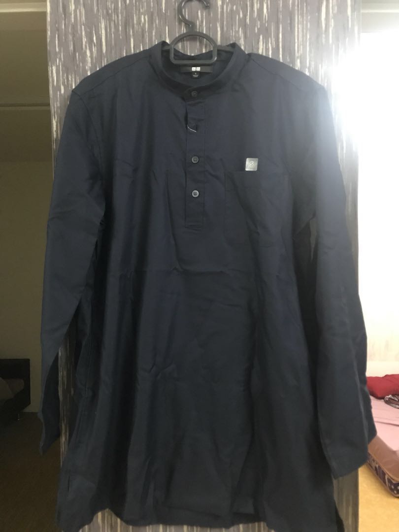 Kurta By Uniqlo Men S Fashion Clothes On Carousell