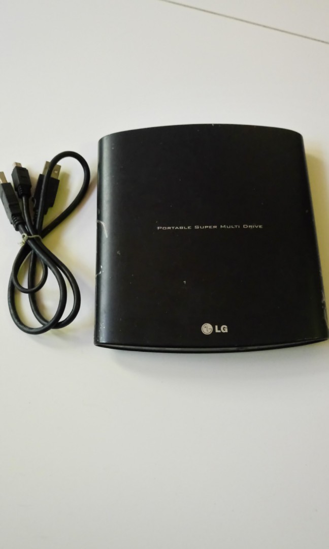 LG Portable Super Multi Drive GP08 Lite CD/DVD reader and writer ...