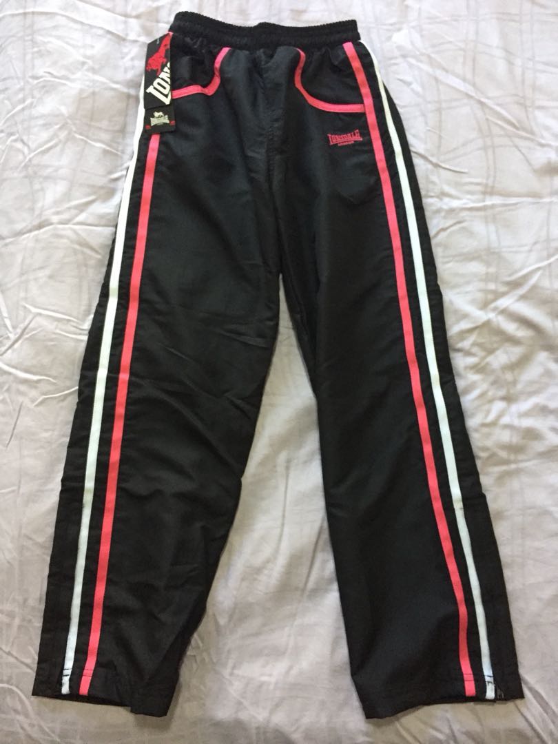 Lonsdale Track Pants - 9-10Yrs 134/140cm (Brand New), Men's Fashion,  Activewear on Carousell