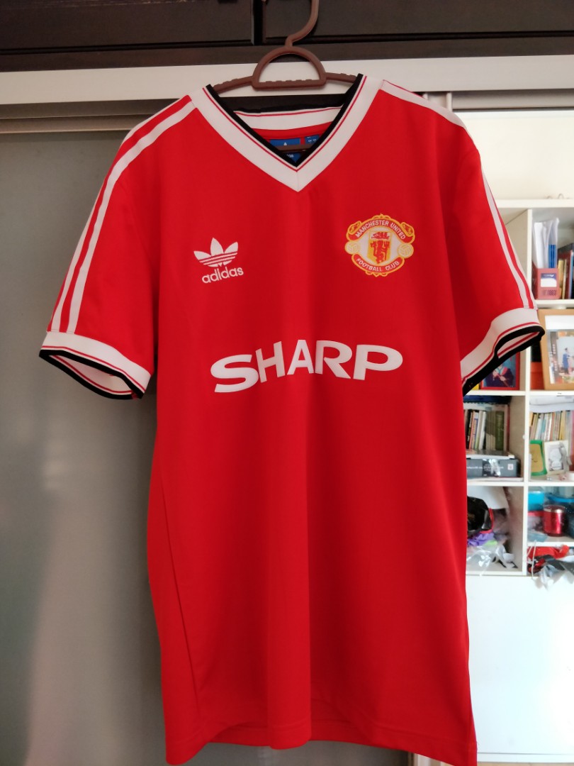 adidas Originals Manchester United Retro Jersey - Red