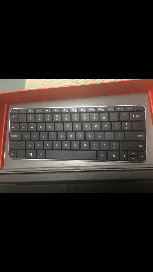 Microsoft bluetooth keyboard (支援Mac OS), 電腦＆科技, 電腦周邊及配件, 電腦鍵盤及相關產品