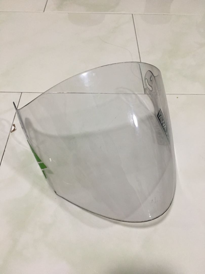Nova Helmet Clear Visor (Sharp), Motorcycles, Motorcycle Accessories on