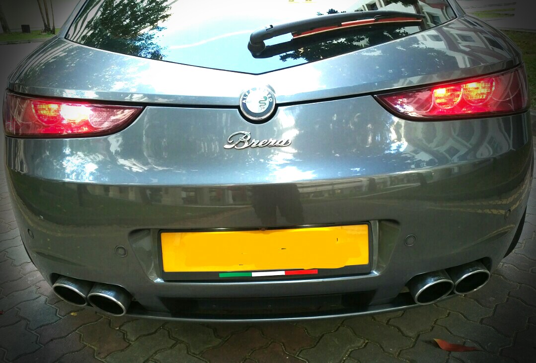 Brera exhaust deals