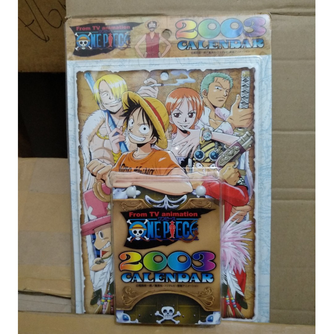 One Piece 03 Daily Calendar 365 Cool Images Brand New Unopened Af Misc Hobbies Toys Memorabilia Collectibles Fan Merchandise On Carousell