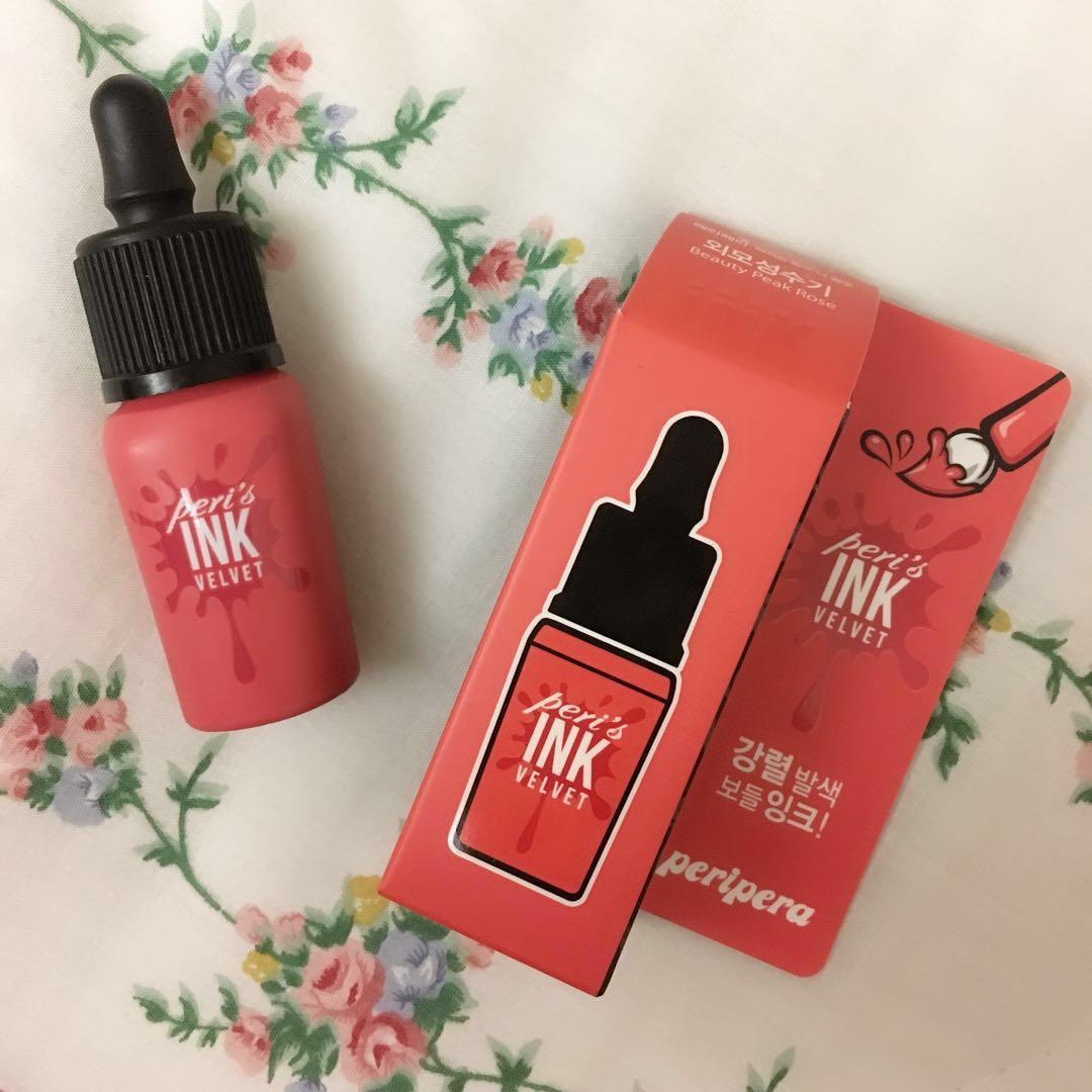 Peripera Ink Velvet 14 Beauty Peak Rose Health Beauty Makeup On Carousell