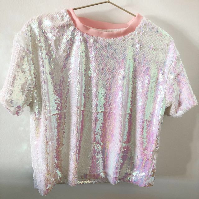 shimmer party tops