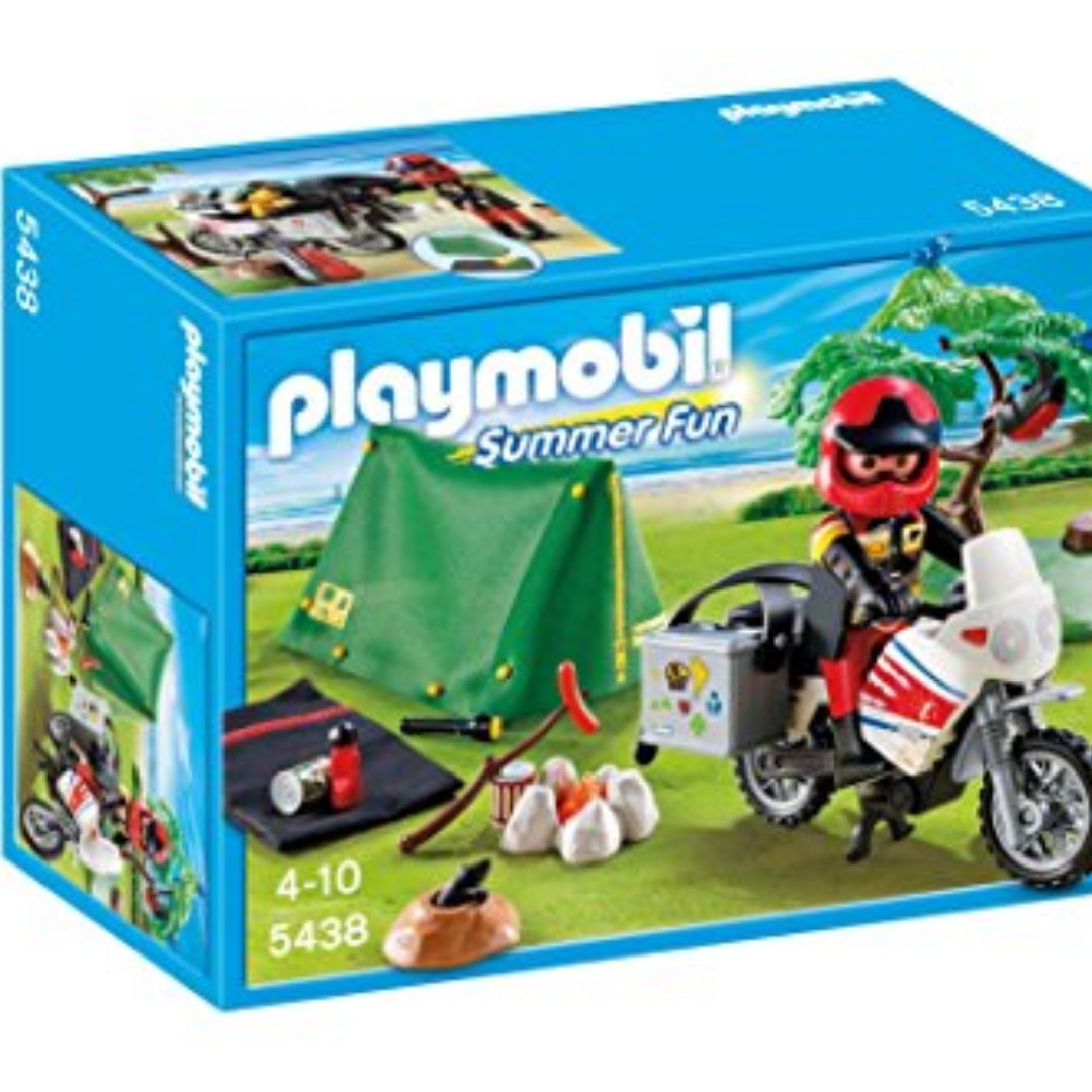 playmobil summer campsite