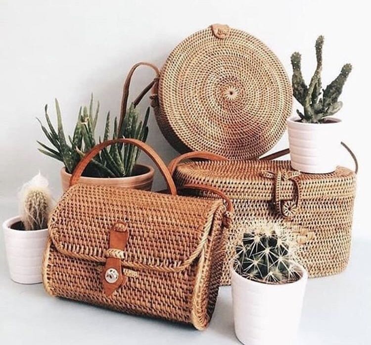 Rattan bag trend 2025