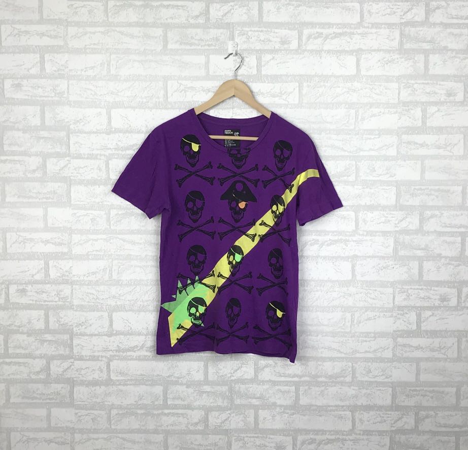 PPFM SKULL DESIGN TSHIRT, Men's Fashion, Tops & Sets, Tshirts