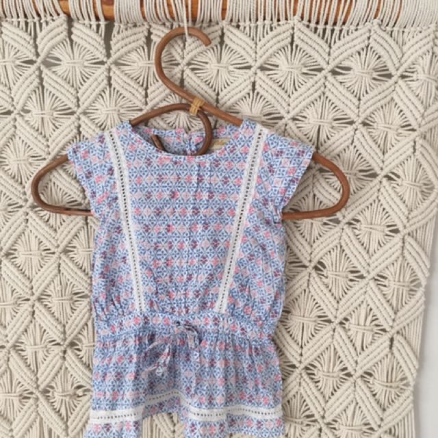Size 0 Boho Girls Dress Fabrik Australian Designer Babies Kids