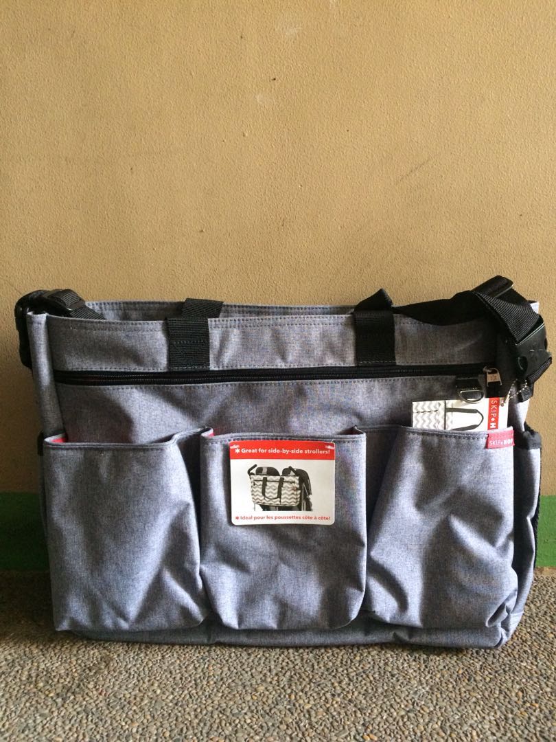 skip hop duo changing bag