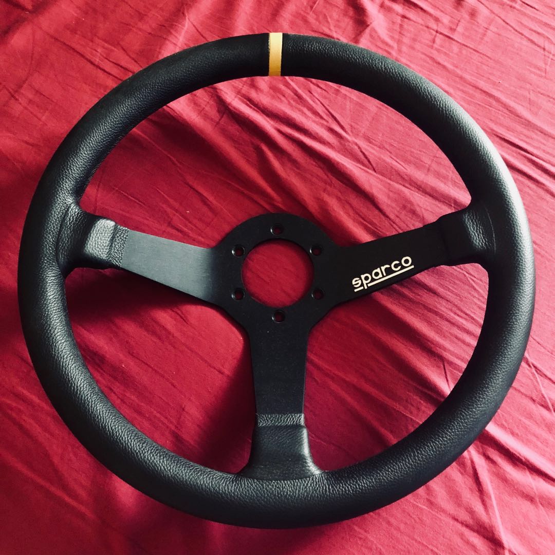 Sparco Steering (Original), Auto Accessories on Carousell