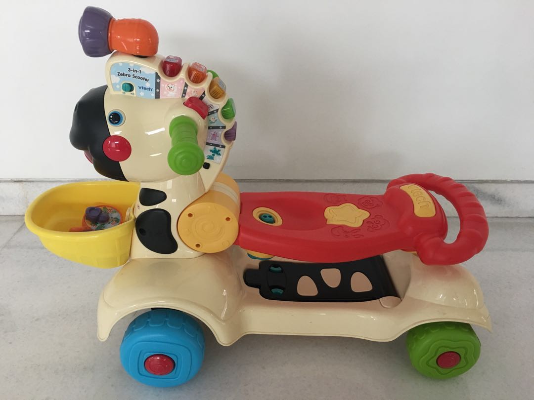 Ride on sale zebra vtech