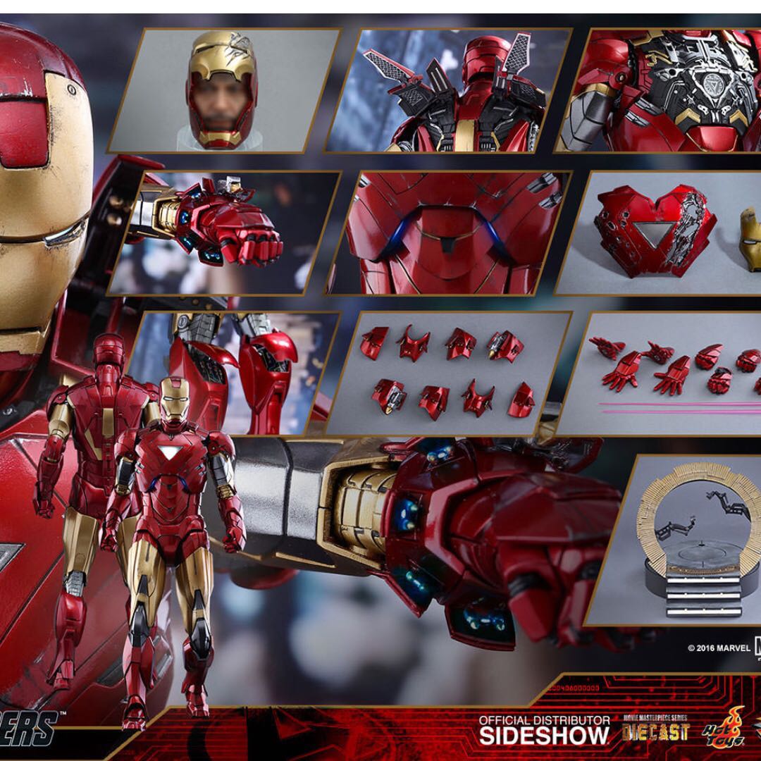hot toys iron man mk6