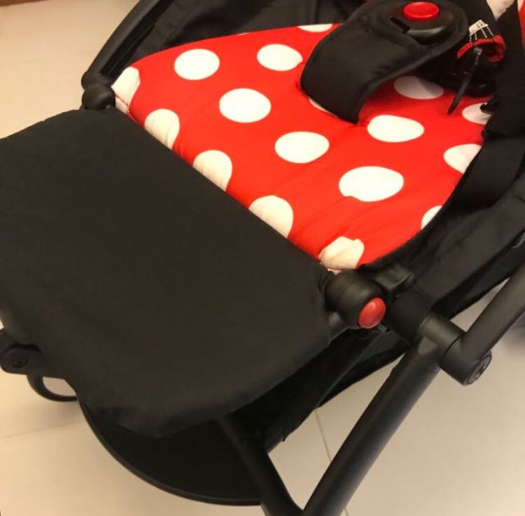stroller leg rest extension