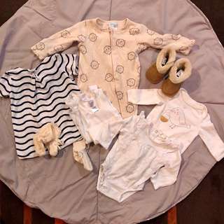 Baby Girl Bundle 3-6 months