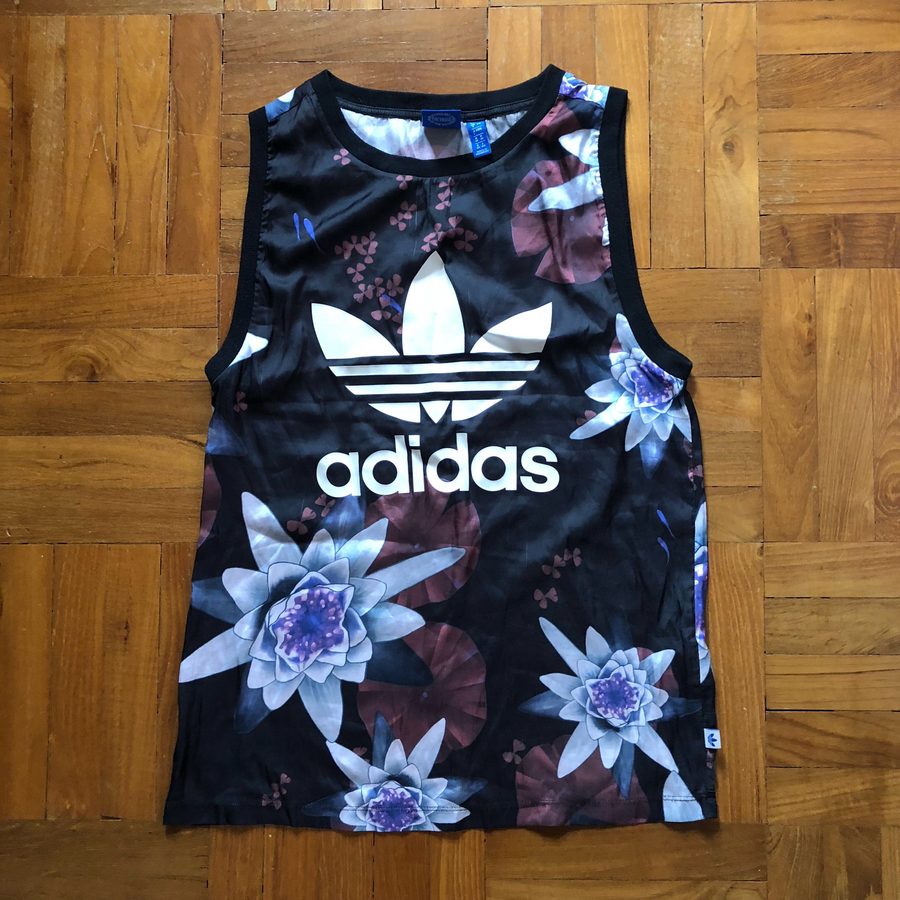 NOW $14* Adidas Floral Tank Top, Women 