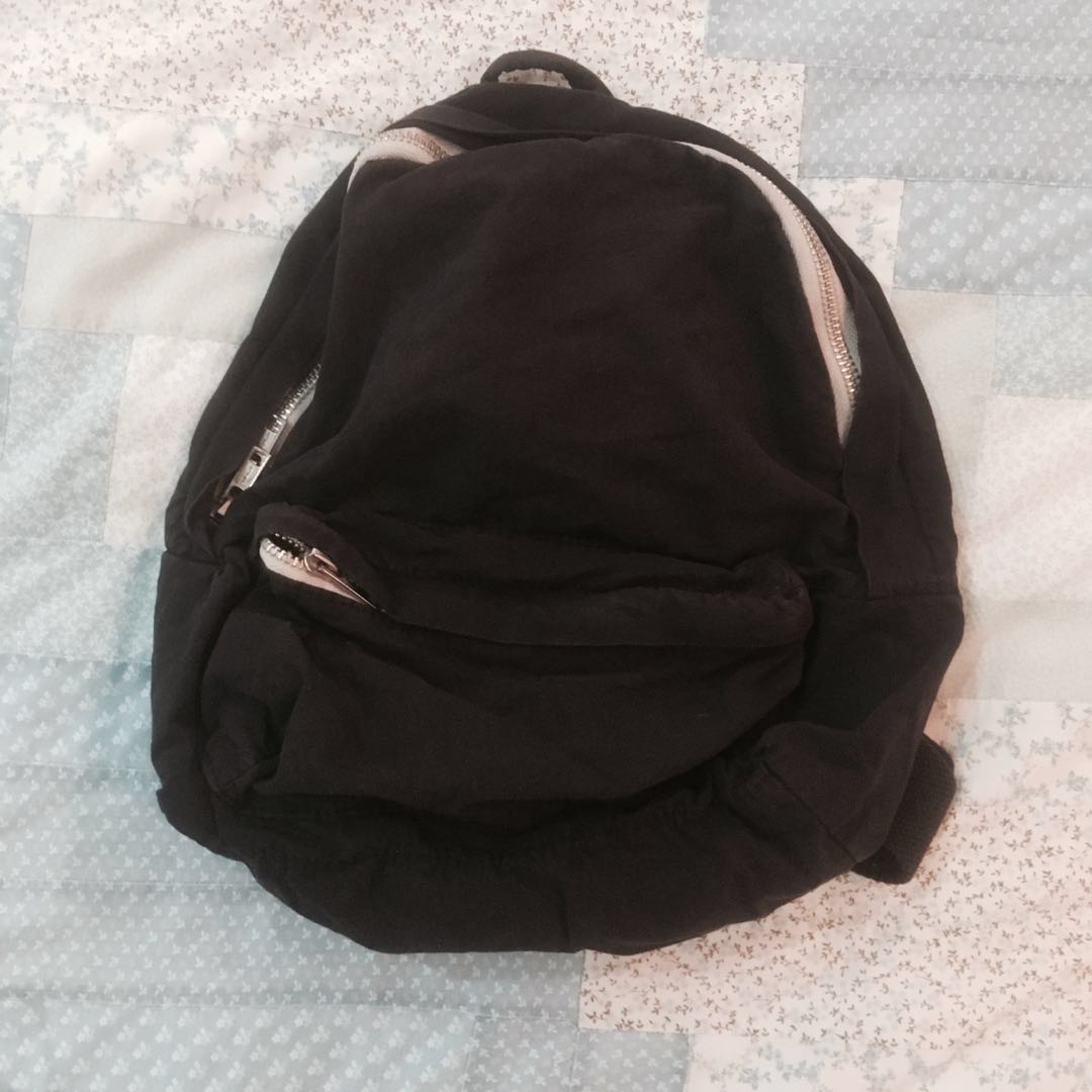 brandy melville black backpack