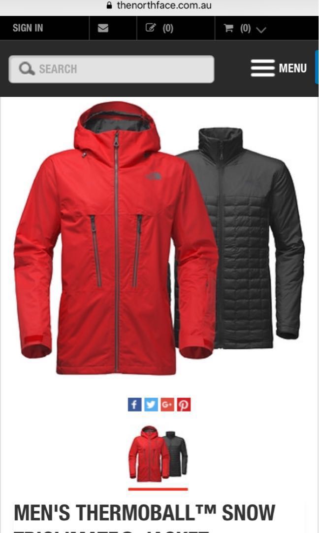 north face thermoball snow jacket