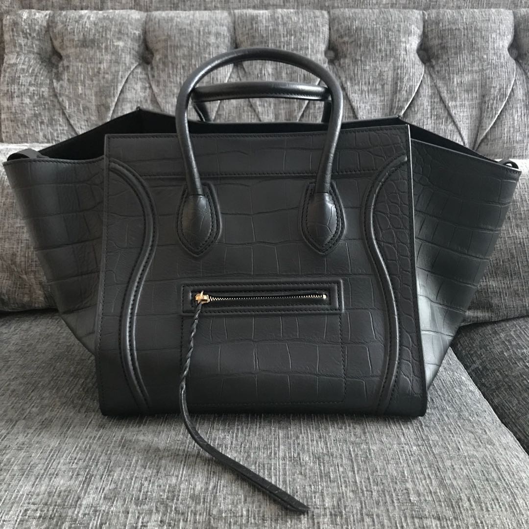 Celine phantom croc hot sale