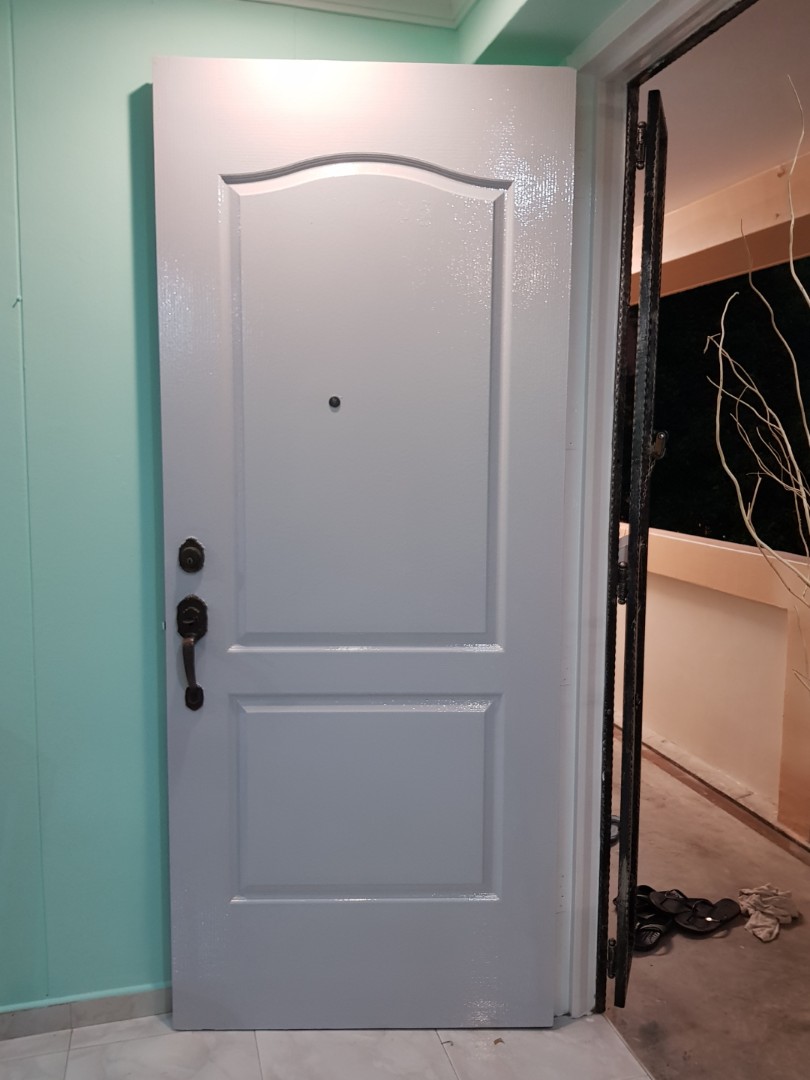 Door Frame Painting Varnish Home Services Others On Carousell
