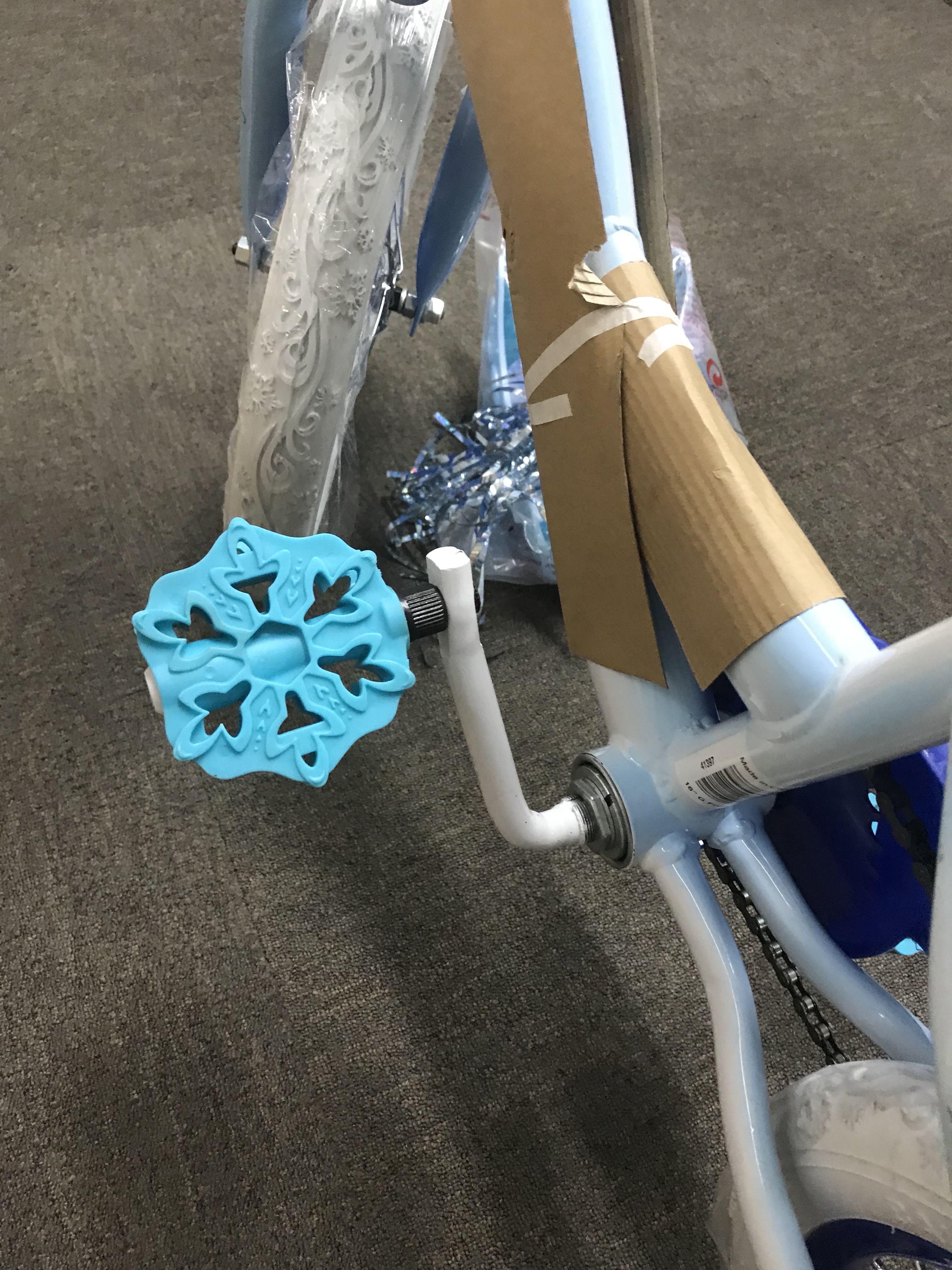 frozen bike seat replacement