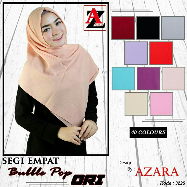 Jilbab Segiempat Cairo By Azara Olshop Fashion Olshop Muslim On