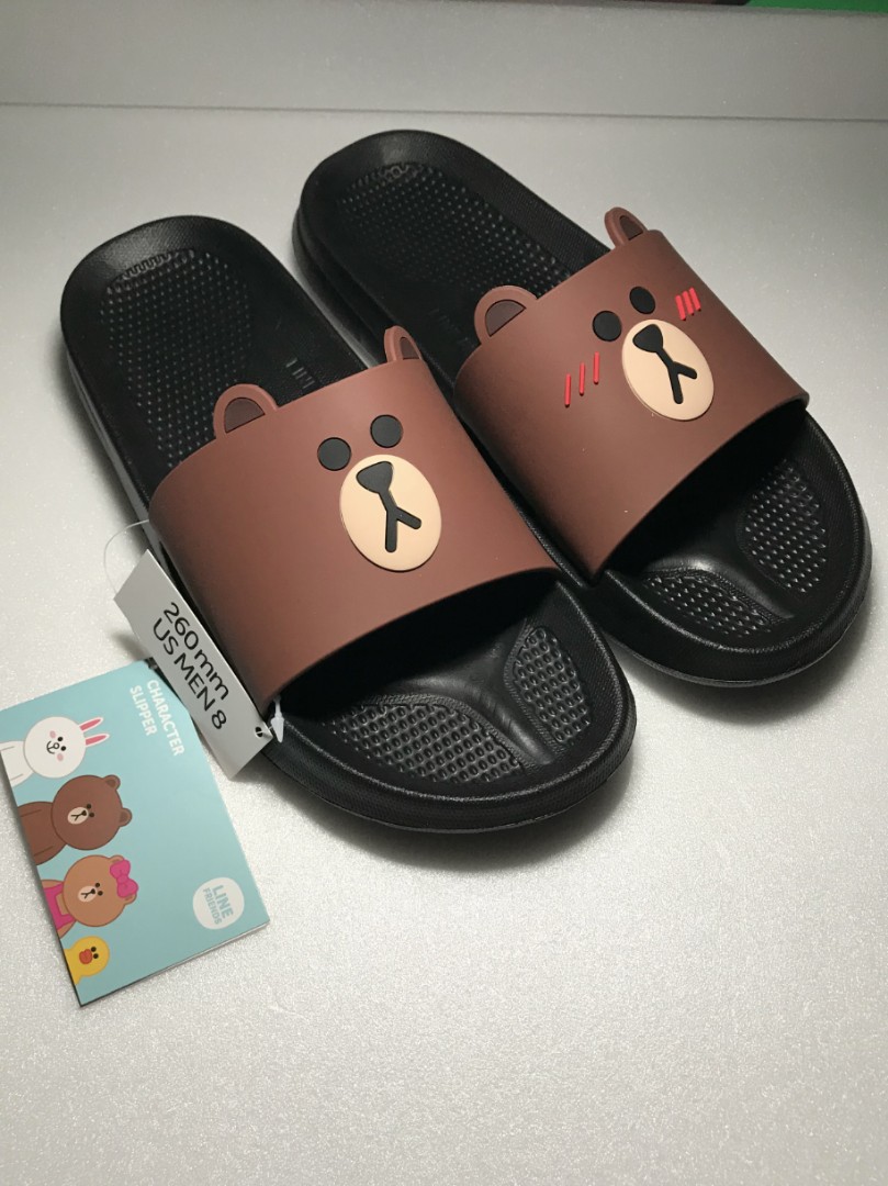 line friends slippers