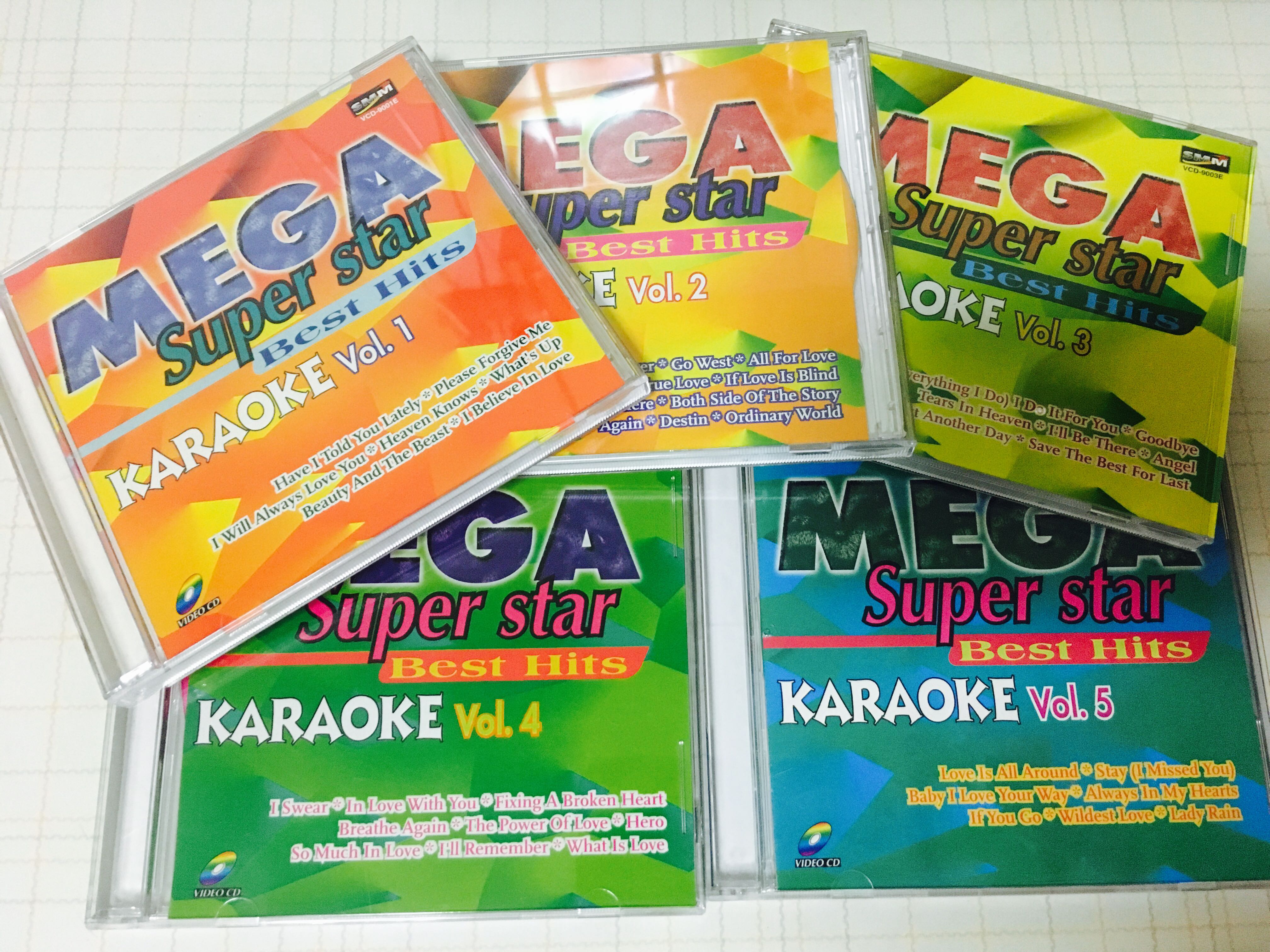KTV VCD Mega SuperStar Karaoke VCD, Hobbies & Toys, Music & Media