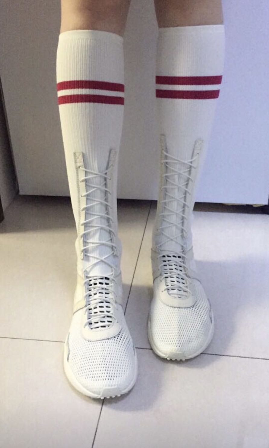 Like puma fenty high socks white sporty 