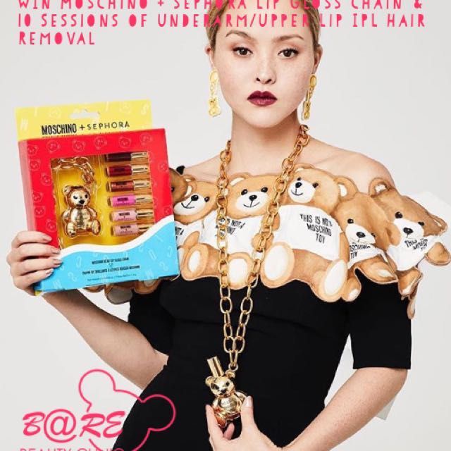 Moschino Sephora Lip Gloss Chain Health Beauty Makeup On Carousell