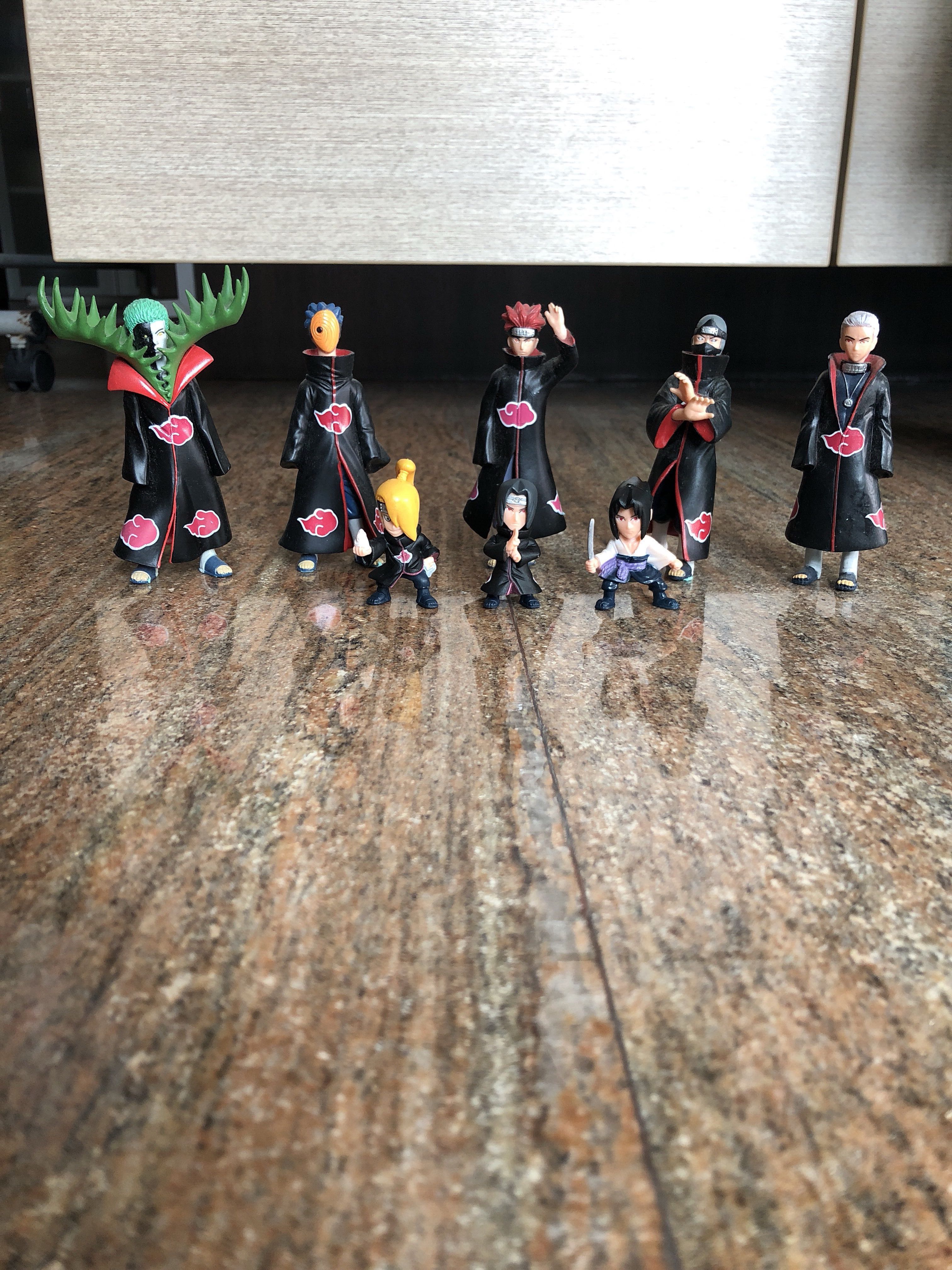 naruto akatsuki figures