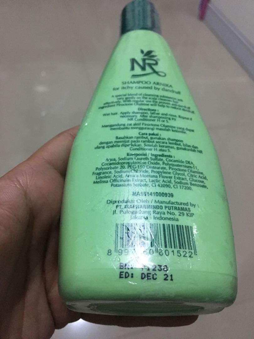 NR Shampoo ARNIKA Kesehatan Kecantikan Perawatan Rambut Di Carousell