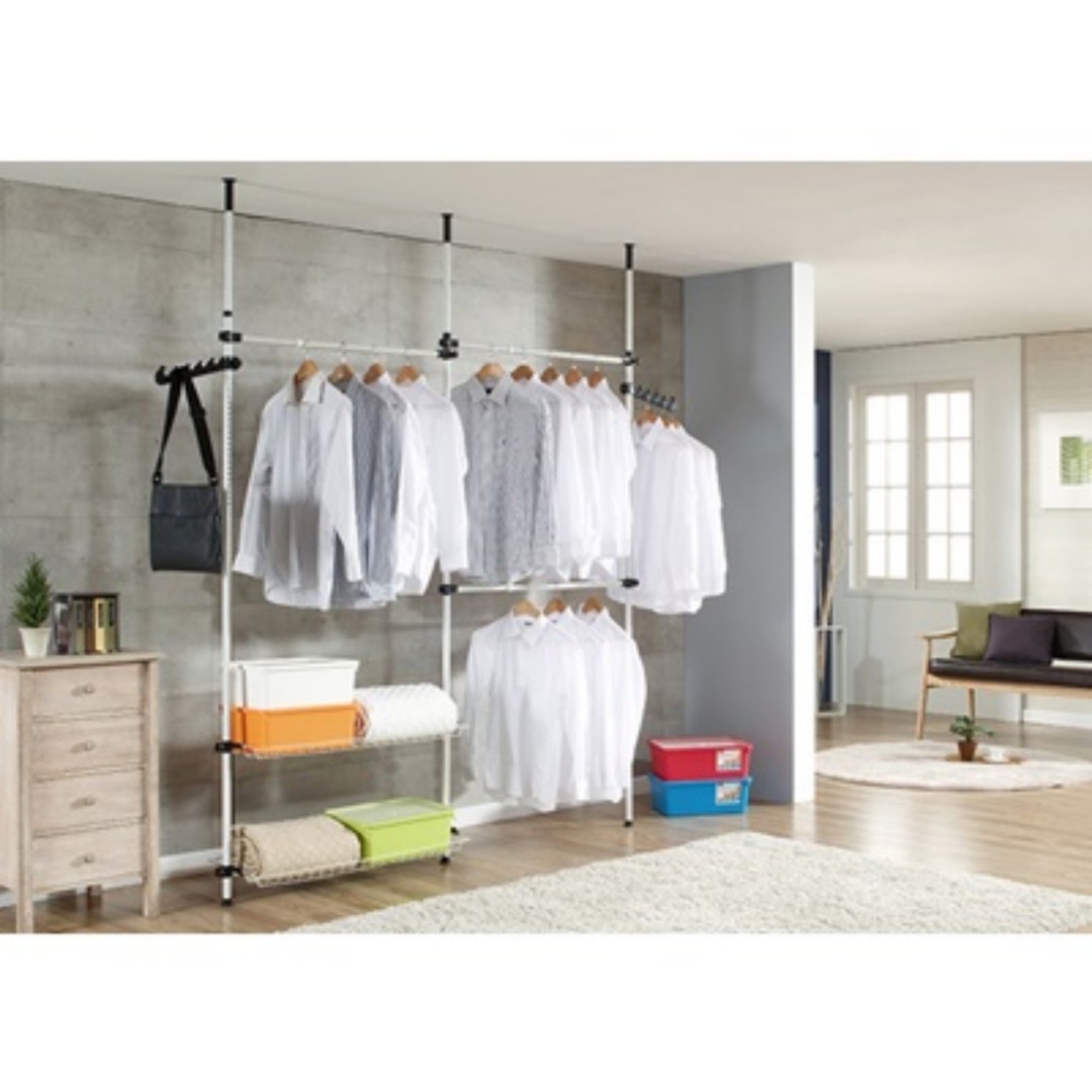 Pole System Wardrobe Furniture Shelves Drawers On Carousell