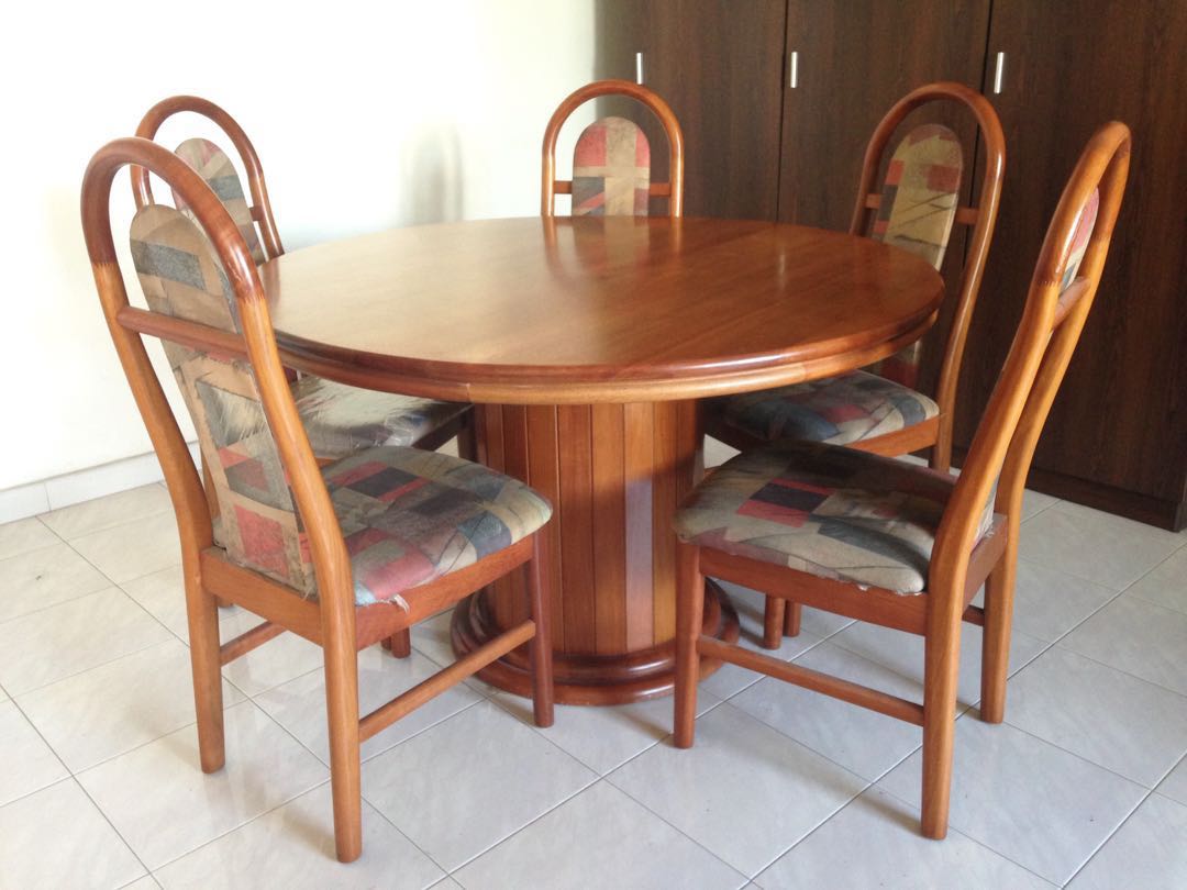 Price Reduce Dining Table Chairs Furniture Tables Chairs On Carousell