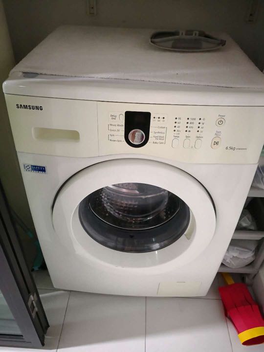 Samsung Washing Machine Front Load 6.5kg, TV & Home Appliances, Washing