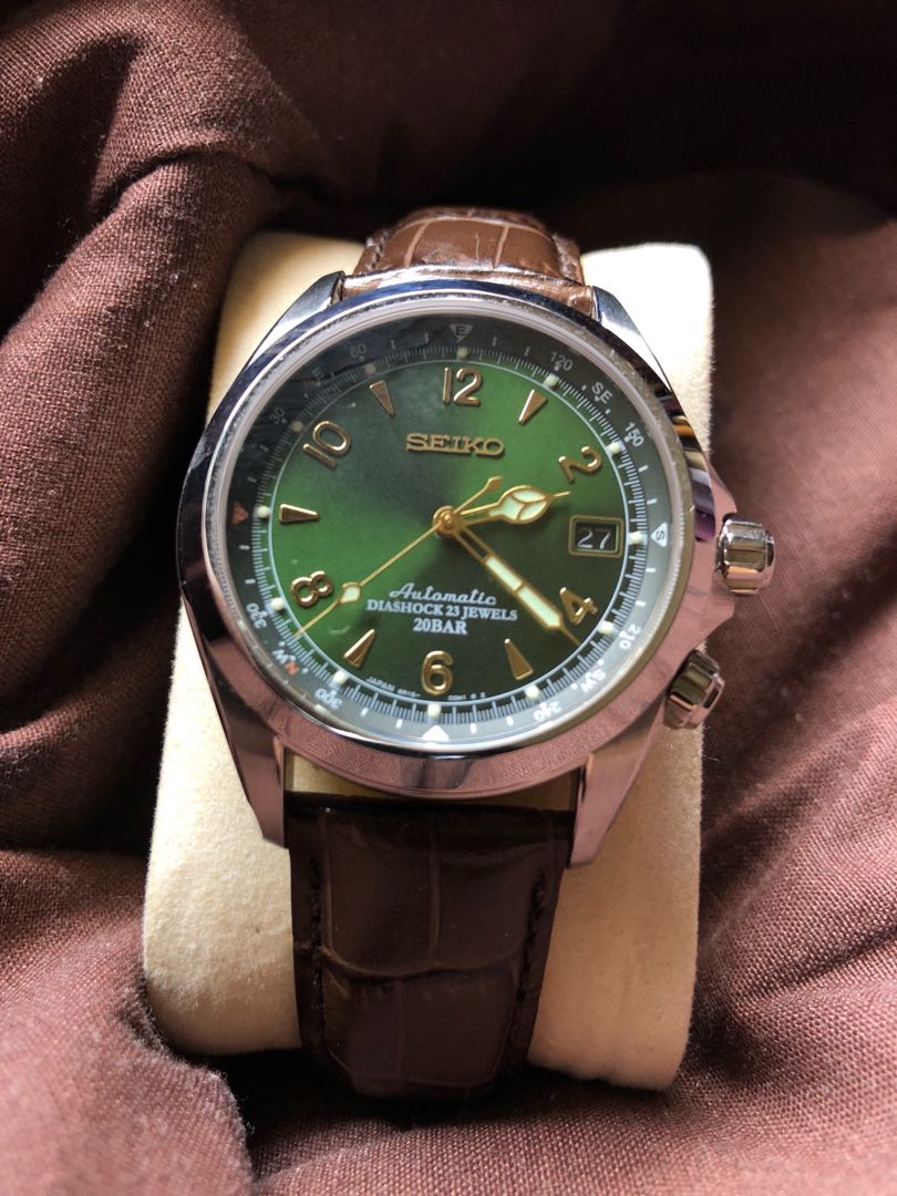 Seiko automatic clearance diashock 23 jewels