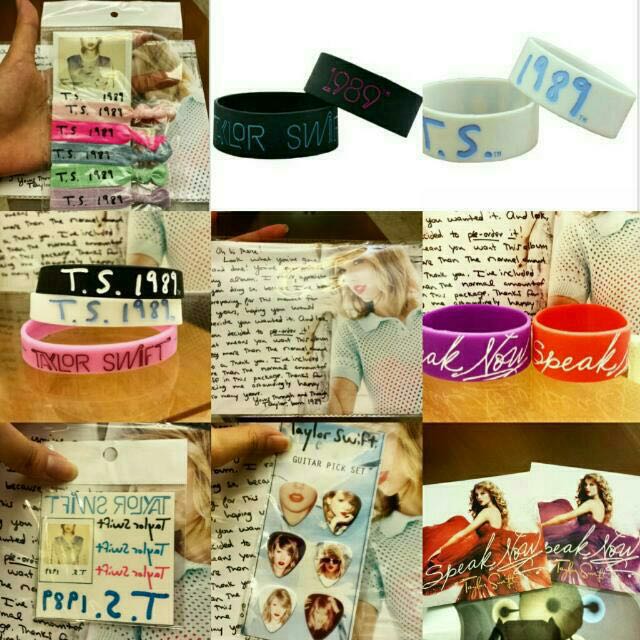 Taylor Swift 1989 World Tour Merchandise Merch Red Fearless Speak Now Era Album Women S Fashion On Carousell